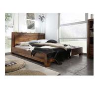 Stucture lit 140x200cm - Bois massif de palissandre laqué - METRO LIFE #135