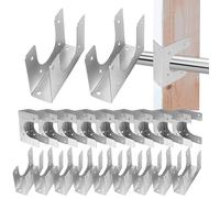 Stud métallique | 20 s galvanisés pour réparation de goujons - Plaque de jonction multifonctionnelle - Pour installations de plomberie, câblage électrique et renforcement