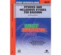 Student Instrumental Course, Studies and Melodious Etudes for Bassoon, Level II, Student Instrumental Course Henry Paine (Auteur)