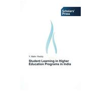 Student Learning In Higher Education Programs In India