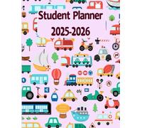 Student Planner 2025 2026: Daily Organizer One Page Per Day with Hours from Sep 25/Jul 26 For Primary, High School and College Students