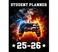 Student Planner 2025-2026 Gaming: With Weekly & Monthly Spreads, To-Do List, Habit Tracker & Homework Organizer for Middle and High School Students | ... for Video Games Lovers in Back to School