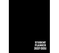 Student Planner 2025-2026: School Organizer 1 Page Per Day from September 2025 to July 2026 For Primary, High School And College Students | Theme BLACK