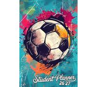 Student Planner 2026-2027: Football, annual calendar, weekly class schedule, spaces for note-taking, and more (for elementary and middle school).