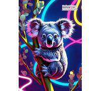 Student Planner kids A5: Boys and Girls - Cute Koala Cover - Daily Weekly And Monthly - Small Size 5.8 x 8.3 - Dated - Academic School Year - For ... - Homework - Assignment - Non Spiral.