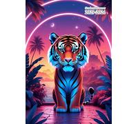 Student Planner kids A5: Boys and Girls - Cute Tiger Cover - Daily Weekly And Monthly - Small Size 5.8 x 8.3 - Dated - Academic School Year - For ... - Homework - Assignment - Non Spiral.