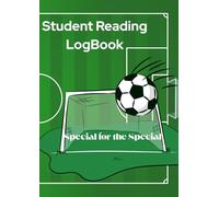 Student Reading Logbook with football touch