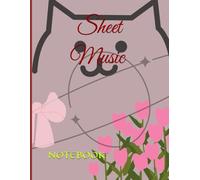 Student Sheet Music Notebook - For students to practice and compose their first pieces 130 Pages