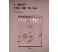 Student Solutions Manual For Elementary Statistics