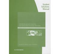 Student Solutions Manual for Kleinbaum's Applied Regression Analysis and Other Multivariable Methods, 5th