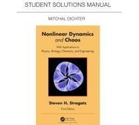 Student Solutions Manual For Non Linear Dynamics And Chaos