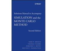 Student Solutions Manual to accompany Simulation and the Monte Carlo Method by Kroese Paperback Book Reuven Y. Rubinstein, Thomas Taimre, Zdravko I. Botev (Auteur)