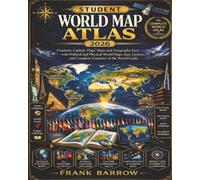 Student World Map Atlas 2026: Countries, Capitals, Flags, Maps and Geography Facts with Political and Physical World Maps, Easy Lessons, and Complete Countries of the World Guide