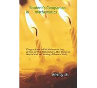 Student's Companion In Mathematics
