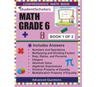StudentScholars - Complete Math Revision Grade 6 (Book 1 of 2)