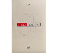 Studi italiani. Vol. 51. Vol.XVIII,1. Dall'Indice: --Cristina Castellini. Avenga che s'innalzi oltre ogni segno la luce in questo cieco labirintho. --Anna Rita Rati. La cifra del patetico nelle