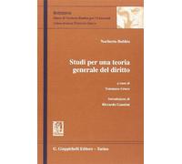 Studi per una teoria generale del diritto