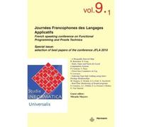 Studia Informatica Universalis n°9.1 Journées Francophones des Langages Applicatifs - Micaela Mayero - Hermann - broché - Revue