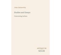 Studies and Essays: Concerning Letters