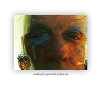 studies for a portrait of dick too: the shadow of my shadow is my shadow