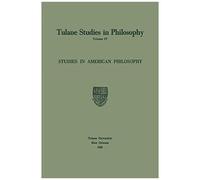 Studies In American Philosophy