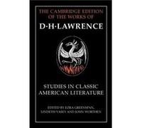 Studies in Classic American Literature - D. H. Lawrence - Cambridge University Press - Livre en Anglais - Paperback D. H. LawrenceD. H. Lawrence (Auteur)