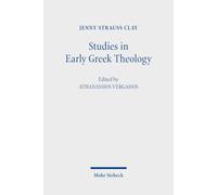 Studies in Early Greek Theology
