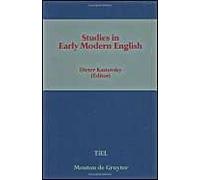 Studies In Early Modern English