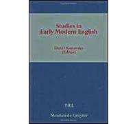 Studies In Early Modern English