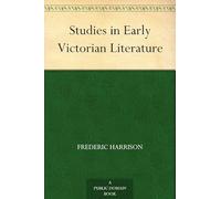 Studies in Early Victorian Literature