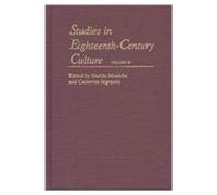 Studies In Eighteenth-Century Culture