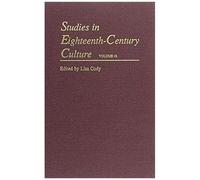 Studies In Eighteenth-Century Culture