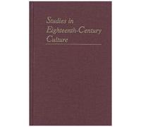 Studies In Eighteenth-Century Culture