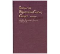Studies In Eighteenth-Century Culture