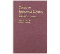 Studies In Eighteenth-Century Culture