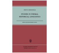 Studies In Formal Historical Linguistics