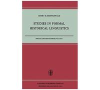 Studies In Formal Historical Linguistics