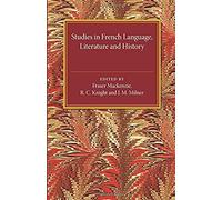 Studies In French Language Literature And History