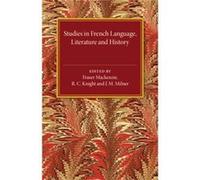 Studies in French Language Literature and History - Cambridge University Press - Cambridge University Press - Livre en Anglais - Paperback Cambridge University PressCambridge University Press (Auteur)