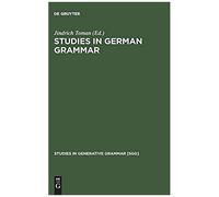 Studies In German Grammar