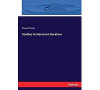 Studies In German Literature