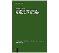 Studies In Gr legy And Iambus