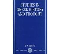 Studies in Greek History and Thought P. A. Brunt (Auteur)