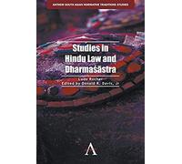 Studies In Hindu Law And Dharma¿¿Stra