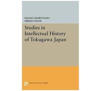 Studies In Intellectual History Of Tokugawa Japan