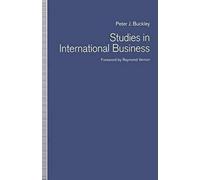 Studies In International Business