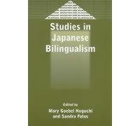 Studies In Japanese Bilingualism