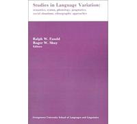 Studies In Language Variation