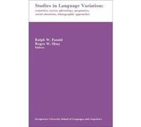 Studies in Language Variation
