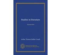 Studies in literature: Second series